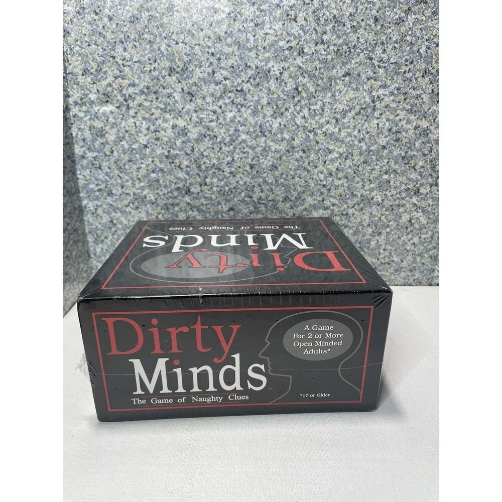 Vintage 1990 Dirty Minds The Game of Naughty Clues~New & Factory Sealed